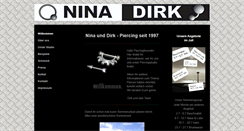 Desktop Screenshot of ninaunddirk.de